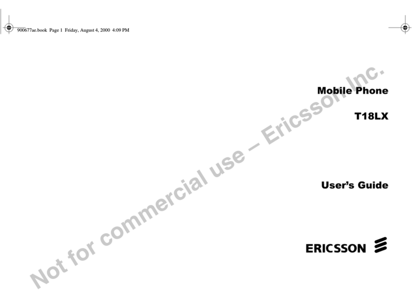 Ericsson T18LX user guide