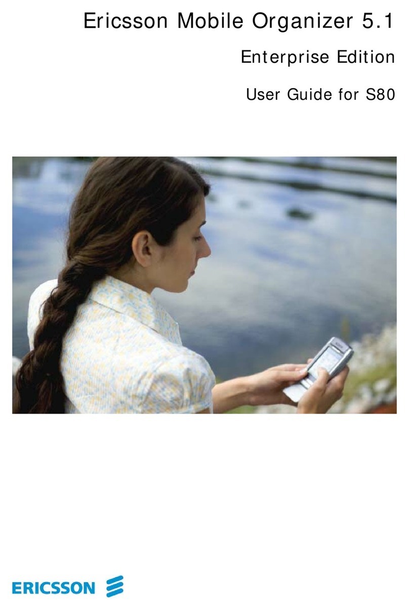Ericsson S80 User manual