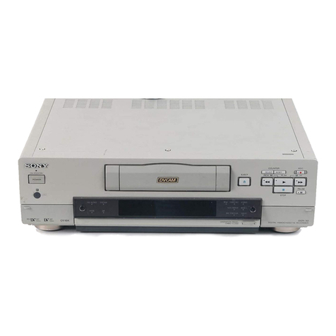 Sony DVCAM DSR-30 User manual