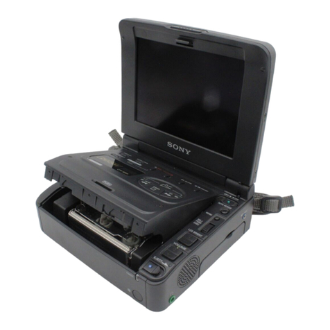 Sony DVCAM DSR-V10 User manual