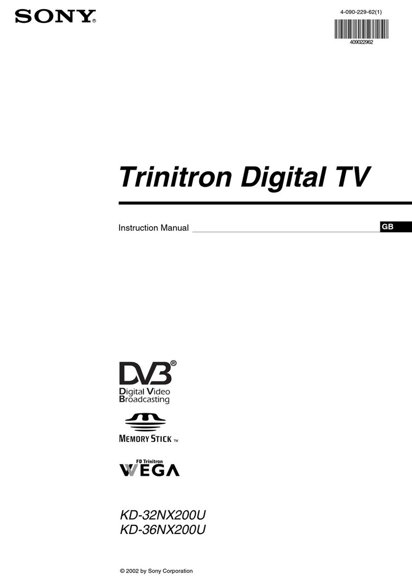 Sony Trinitron KD-32NX200U User manual