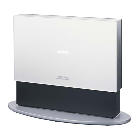 Sony IPELA PCS-G70 operating instructions