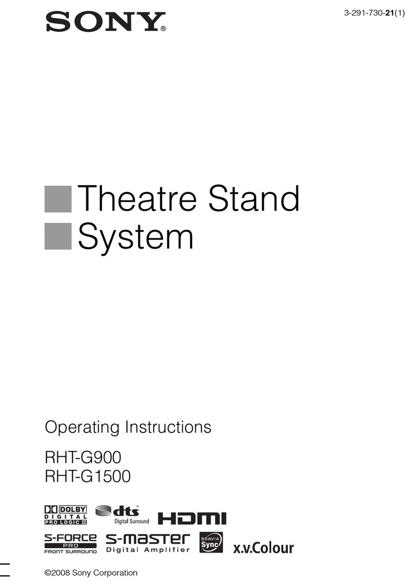 Sony 3-291-730-21(1) operating instructions