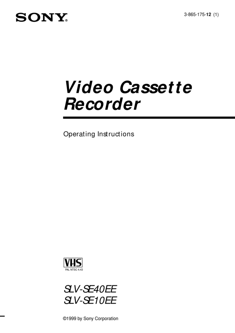 Sony SLV-SE10EE User manual