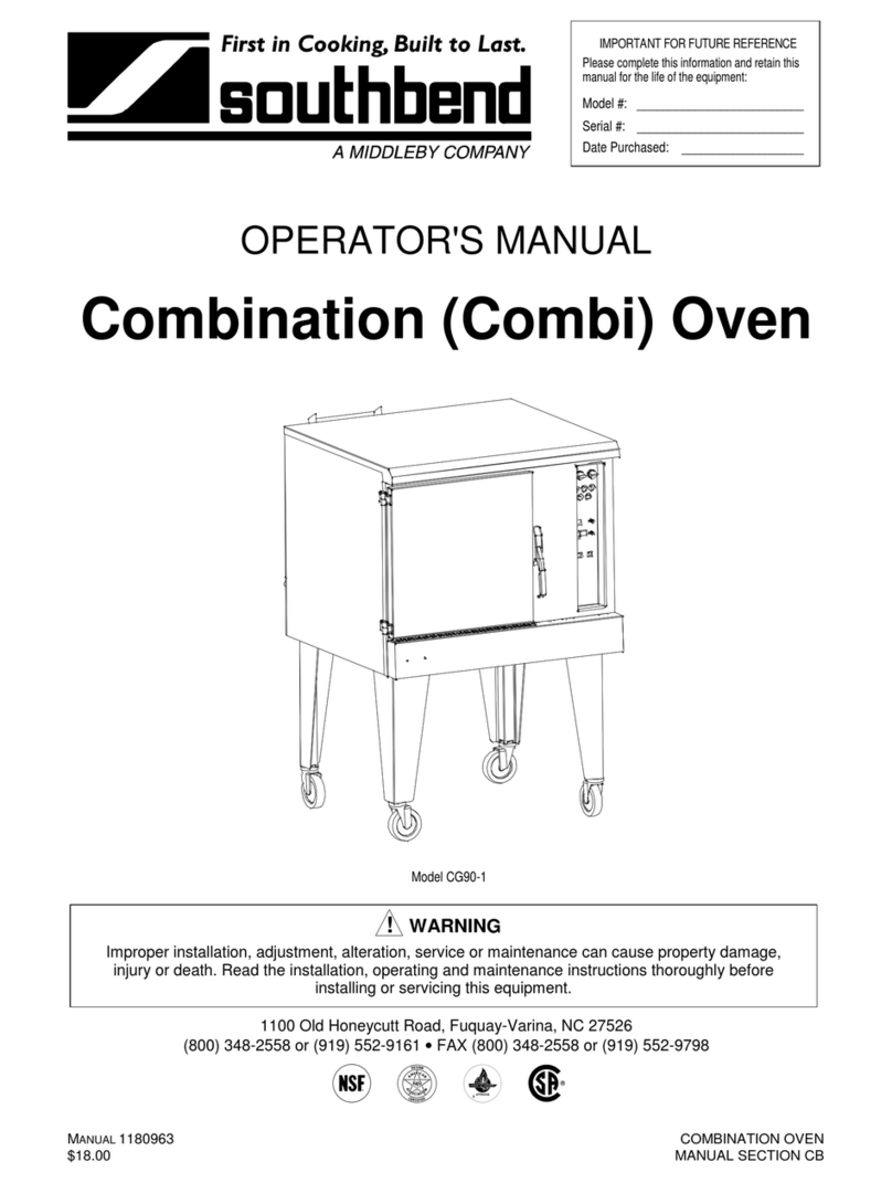 Southbend CG90-1 Operator's manual