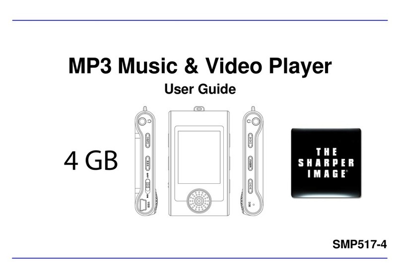 Sharper Image THE SHARPER IMAGE SMP517-4 User manual