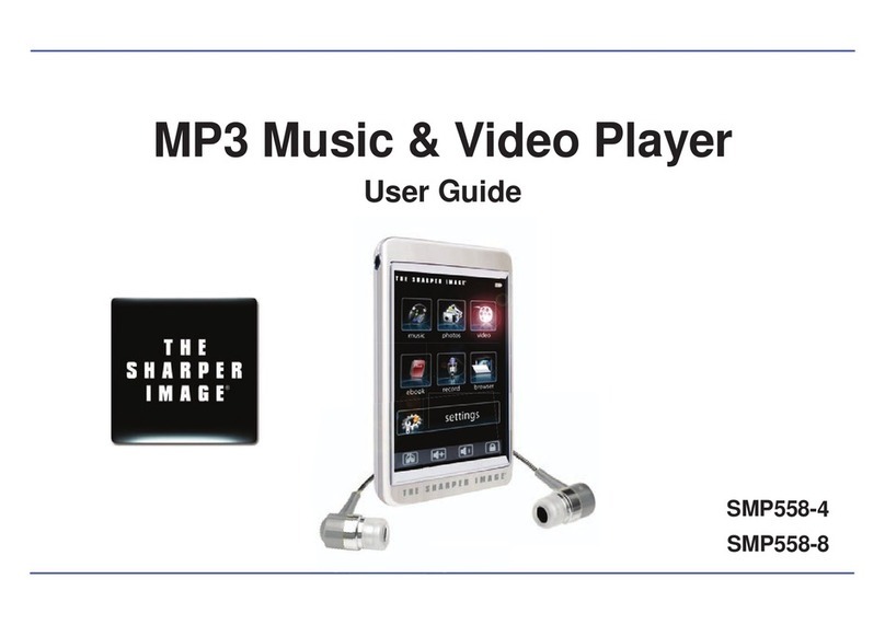 Sharper Image SMP558-4 user guide