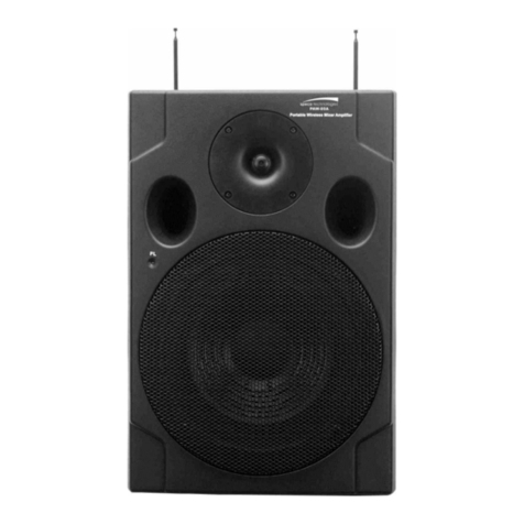 Speco PAW-80 User manual