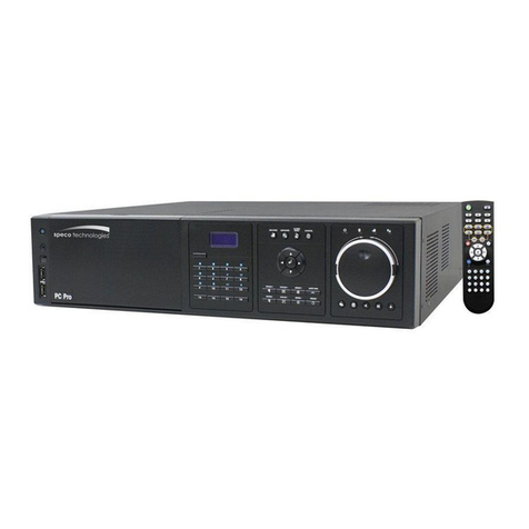 Speco PC Pro Series user manual