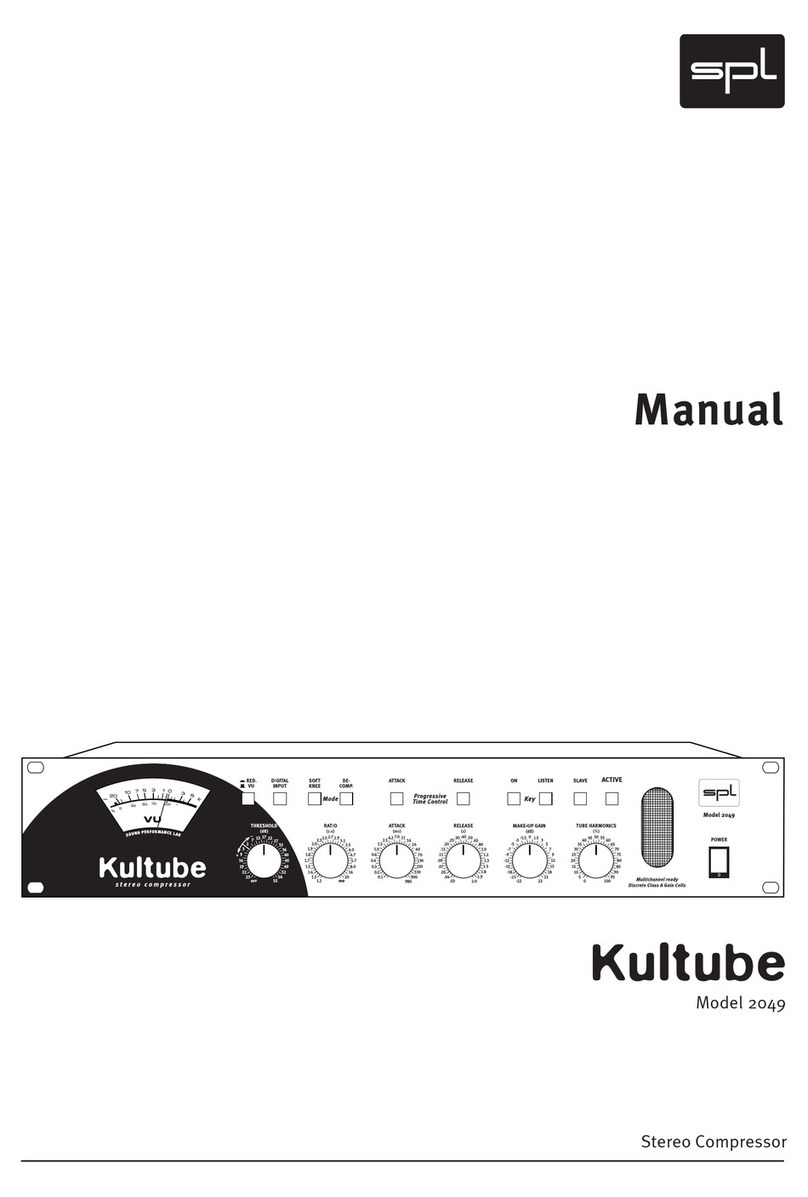 Sound Performance Lab Kultube Model 2049 owner's manual