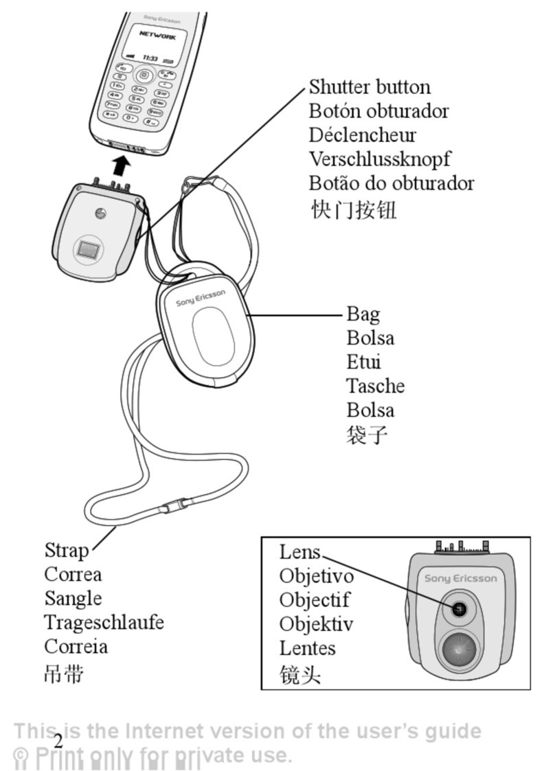 Sony Ericsson CommuniCam MCA-25 User manual Sony Ericsson CommuniCam MCA-25 User manual