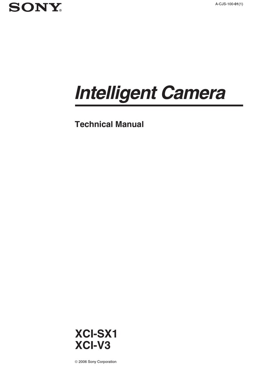 Sony XCI-V3 User manual