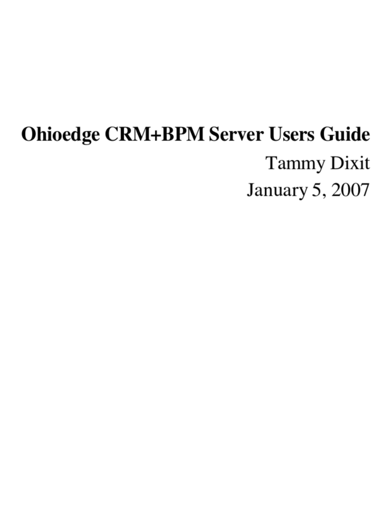 Source Technologies Ohioedge CRM+BPM user guide