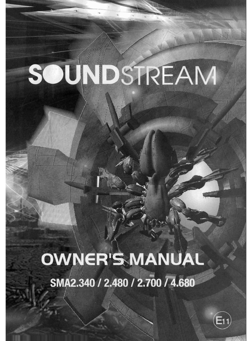 Soundstream SMA2.340 User manual