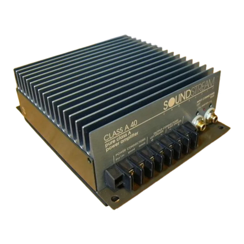 Soundstream CLASS-A-5.0 User manual