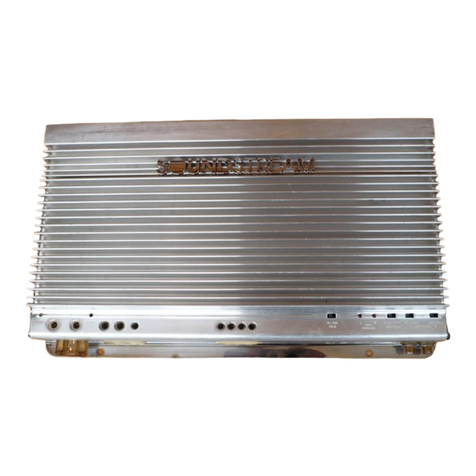 Soundstream REFERENCE A 10.0 Service manual Soundstream REFERENCE A 10.0 Service manual