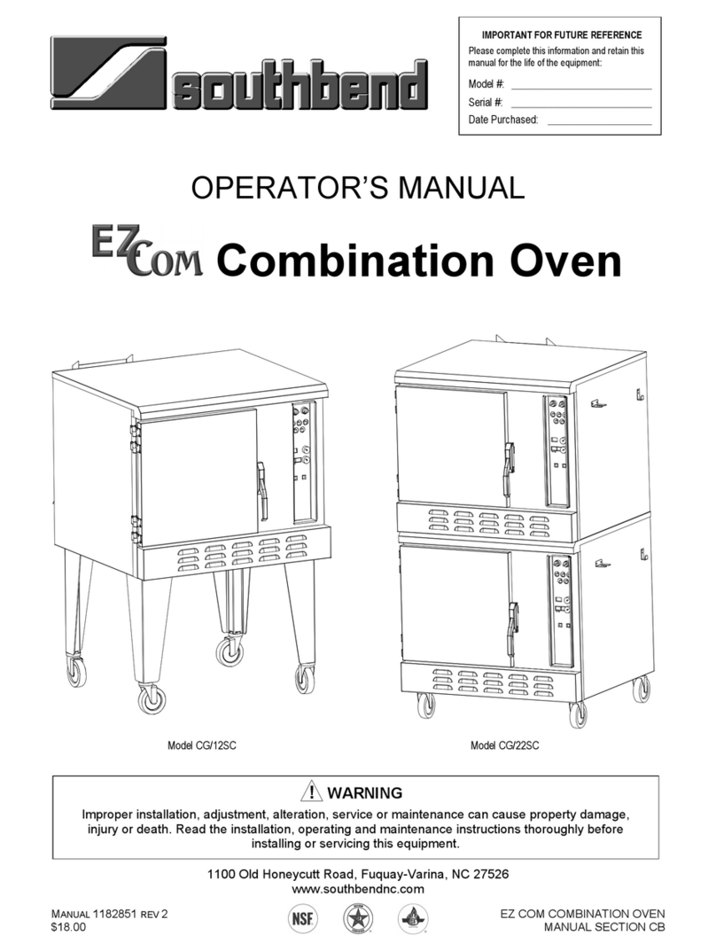 Southbend EzCom CG/12SC Operator's manual Southbend EzCom CG/12SC Operator's manual