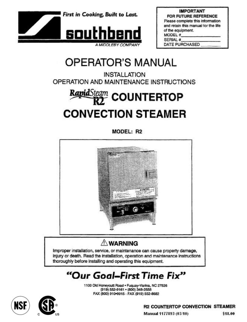 Southbend RAPIDSTREAM R2 User manual