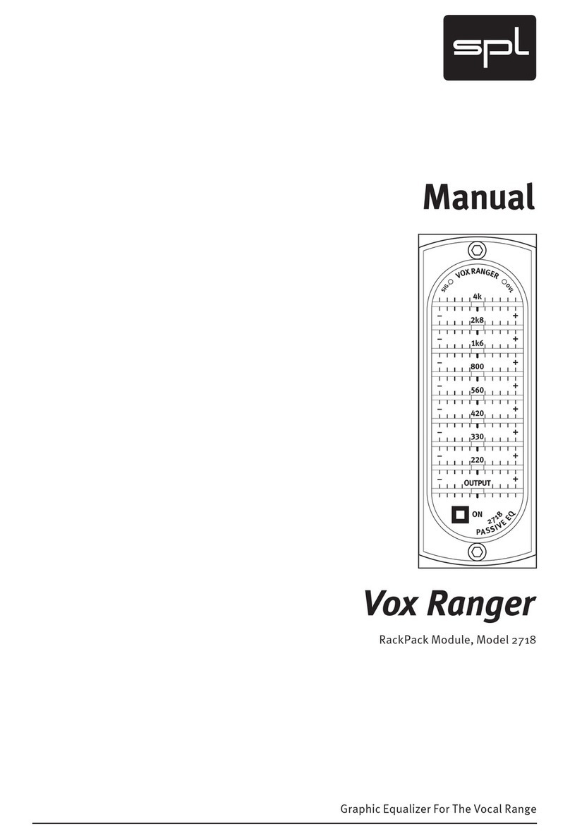 Sound Performance Lab Vox Ranger Graphic Equalizer For The Vocal Range... manual Sound Performance Lab Vox Ranger Graphic Equalizer For The Vocal Range... manual