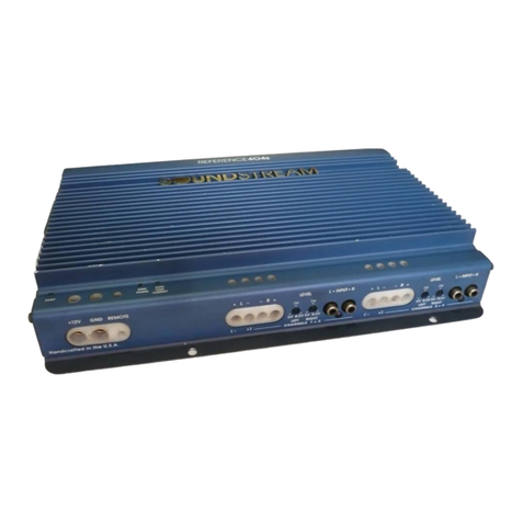 Soundstream REFERENCE 404s Programming manual