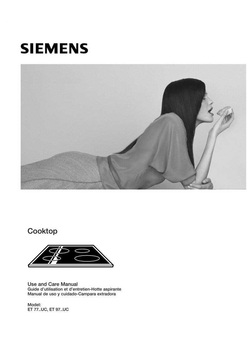 Siemens ET 77..UC User manual