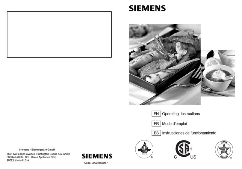 Siemens 5551 User manual