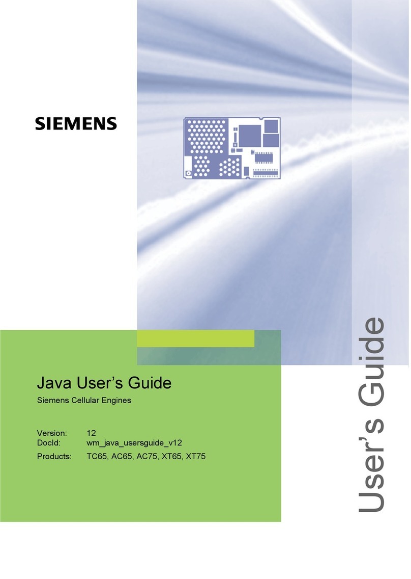 Siemens XT65 user guide