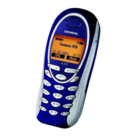 Siemens A50 user guide
