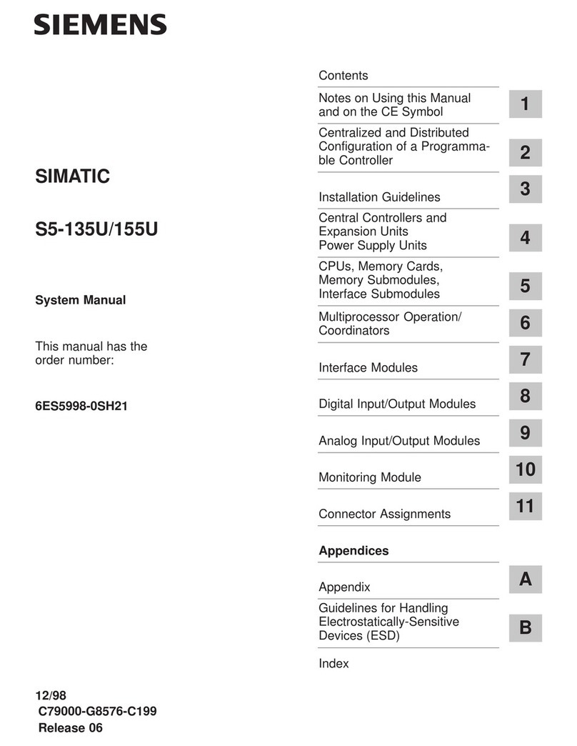 Siemens S5-135U/155U System manual
