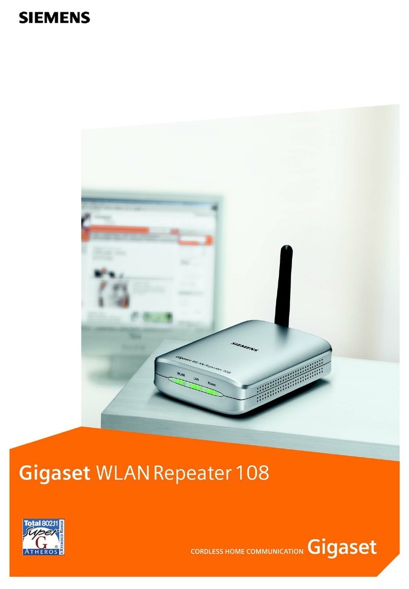 Gigaset 108 User manual