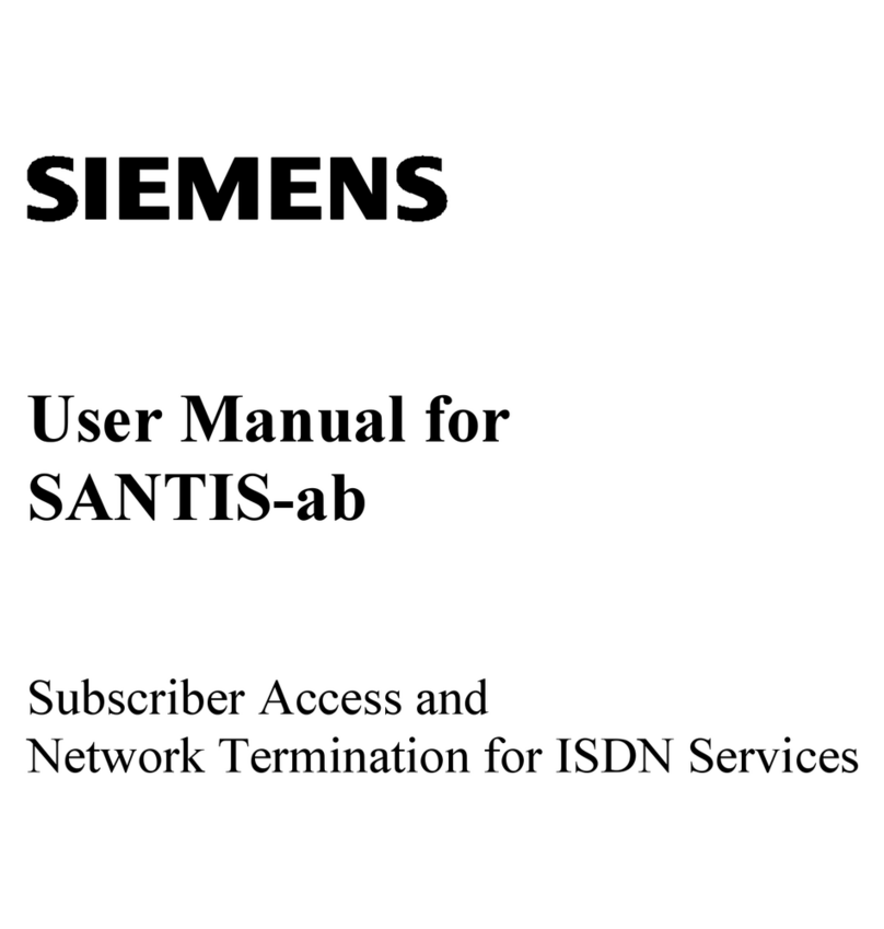 Siemens SANTIS-ab User manual
