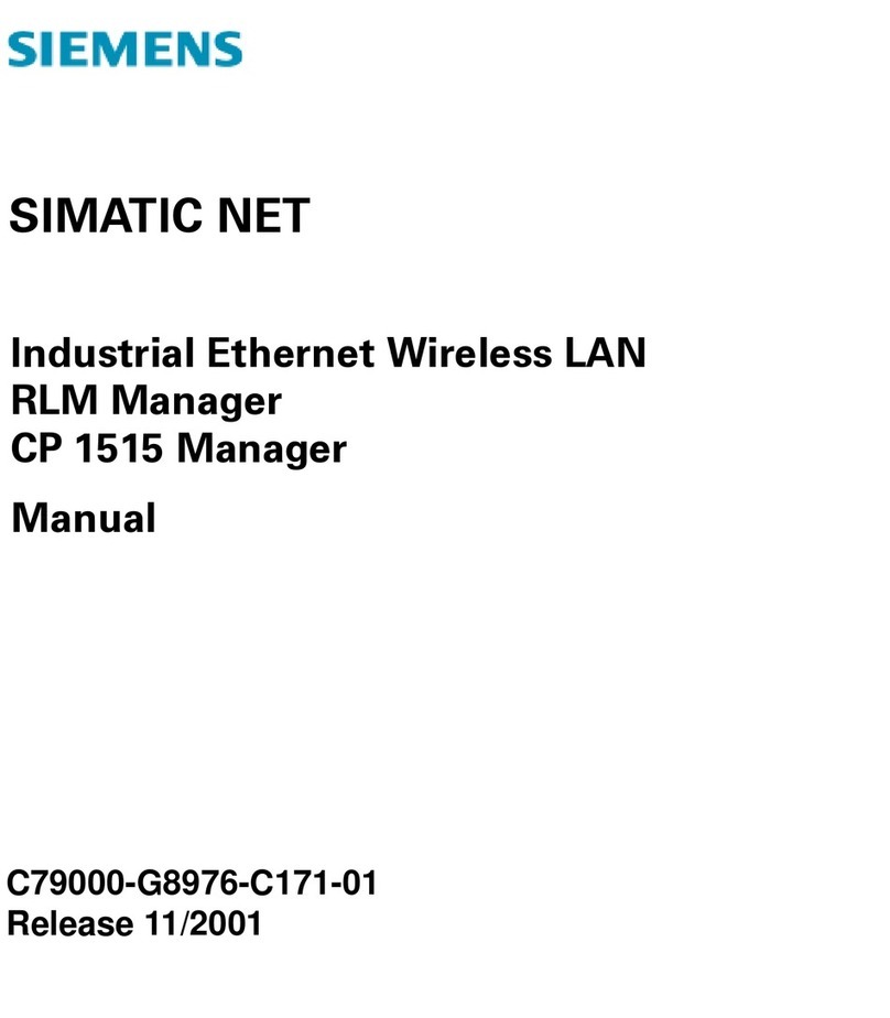 Siemens SIMATIC NET CP 1515 User manual
