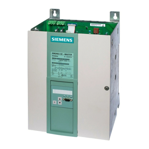 Siemens 6RA70 Series User manual