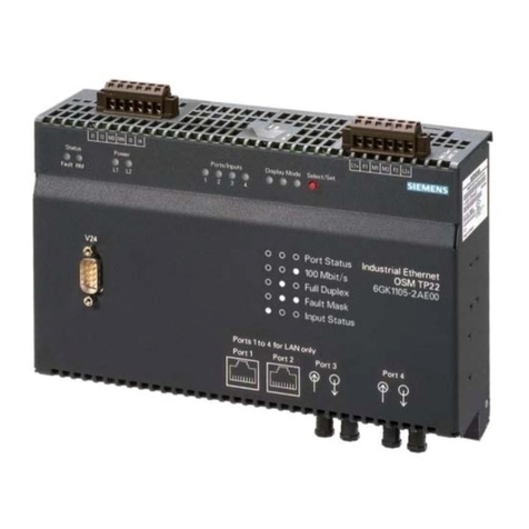 Siemens ESM User manual