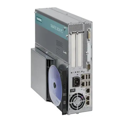 Siemens SIMATIC Box PC 620 User manual