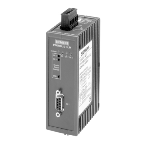 Siemens SIMATIC NET PROFIBUS User manual