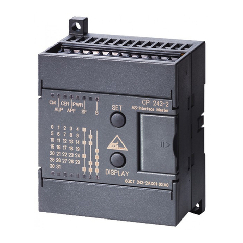 Siemens SIMATIC NET CP 243-2 User manual