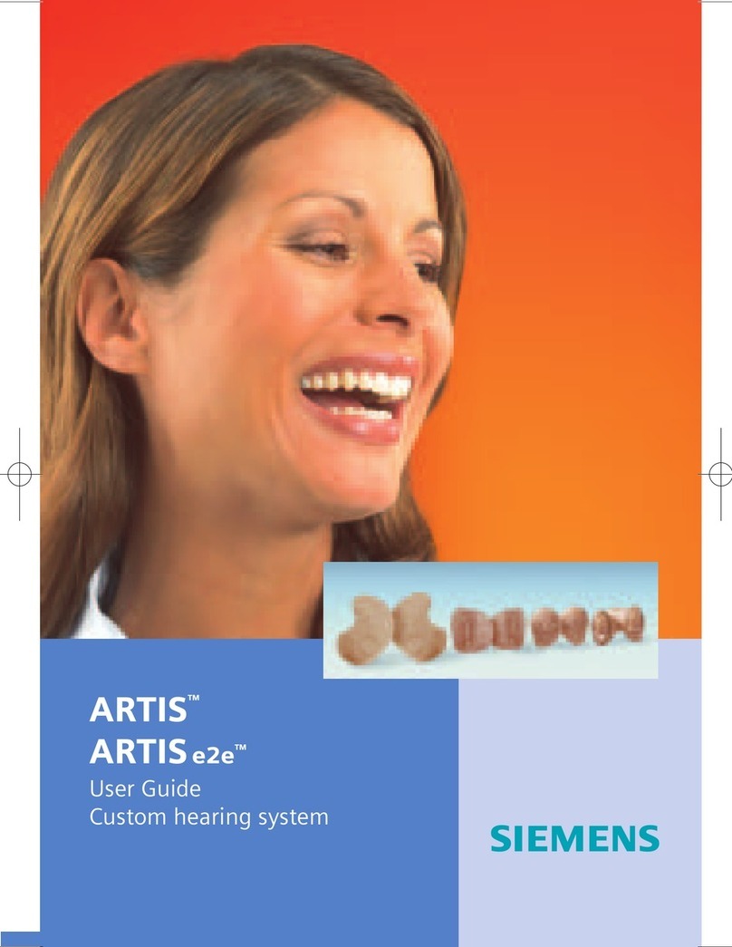 Siemens hearing systems User manual