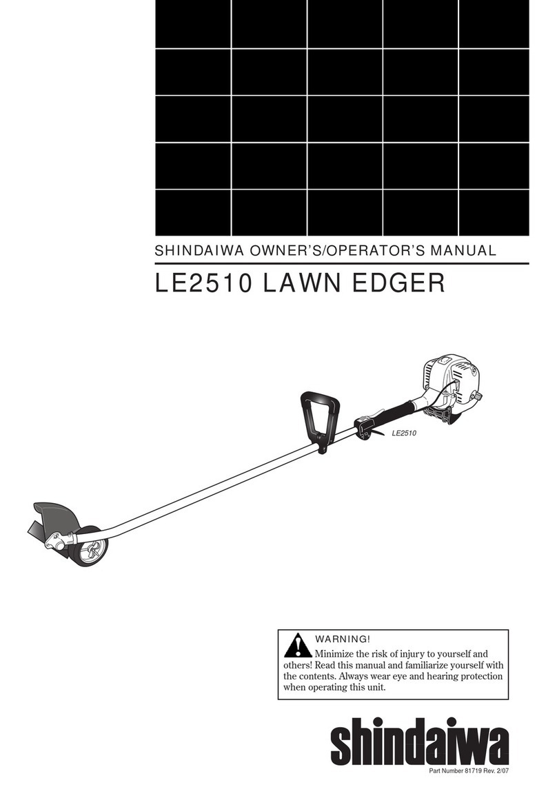Shindaiwa 81719 Owner's/operator's manual