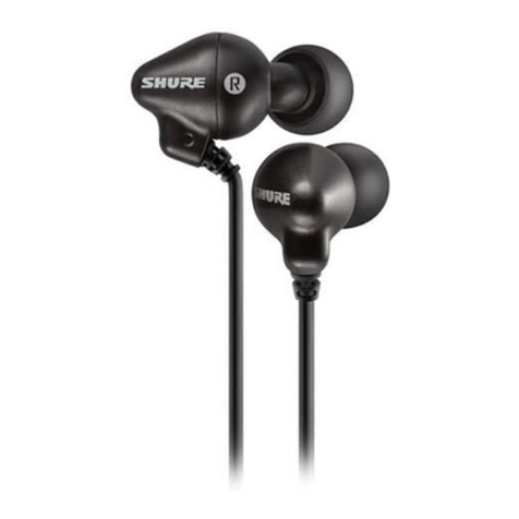 Shure E2g user manual