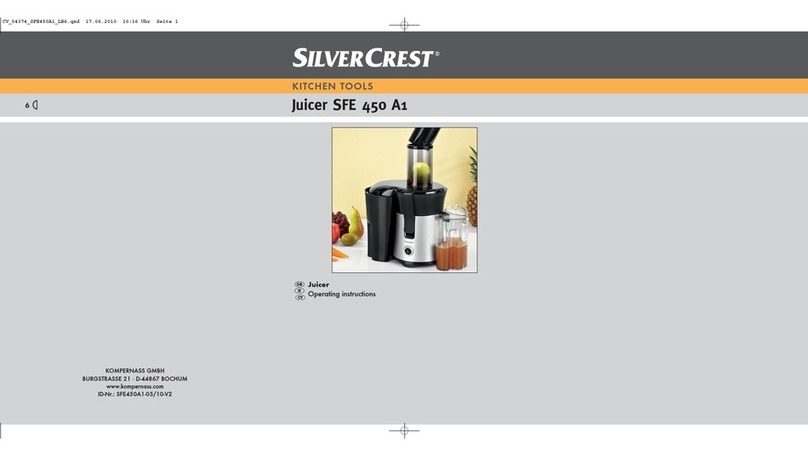 Silvercrest SFE450A1-05/10-V2 operating instructions