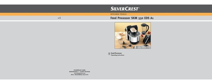 Silvercrest SKM550EDSA1-06/10-V3 User manual Silvercrest SKM550EDSA1-06/10-V3 User manual