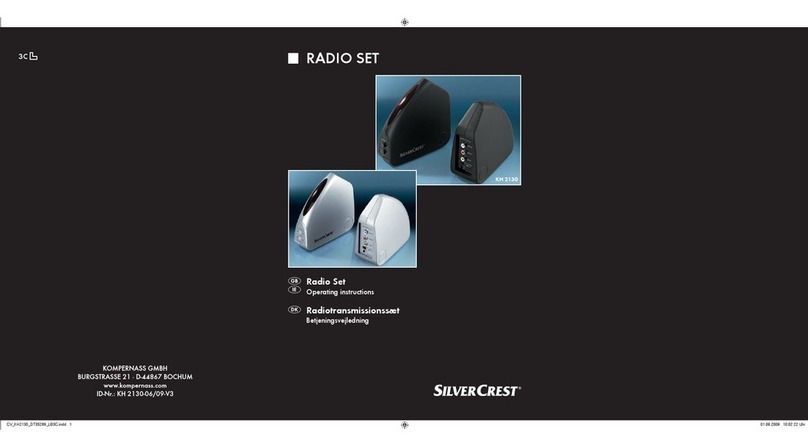 Silvercrest KH 2130 User manual Silvercrest KH 2130 User manual