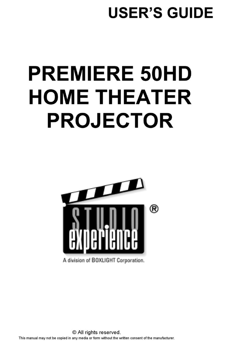 Studio Experience PREMIERE 50HD user guide