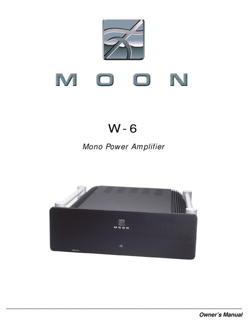 moon W-6 owner's manual