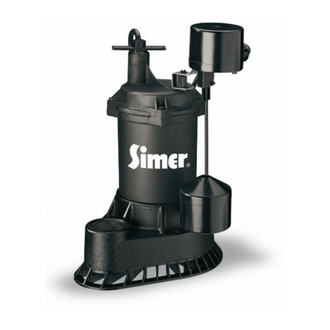 Simer SIMER 3884 owner's manual