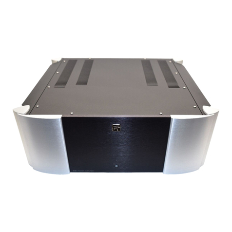Simaudio MOON Evolution W-8 owner's manual
