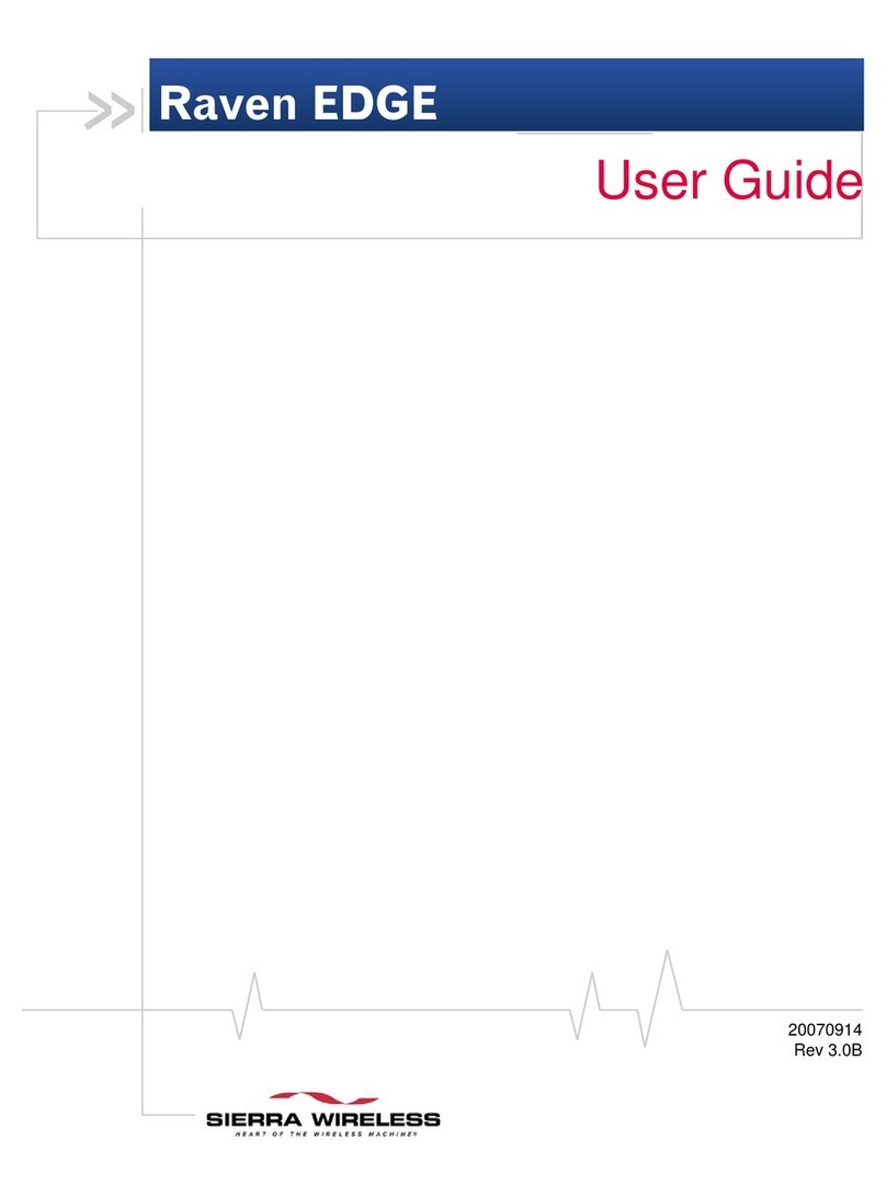 Sierra Wireless Raven EDGE User manual