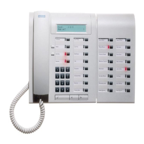 Siemens Hicom 300 optiset E Standard User manual