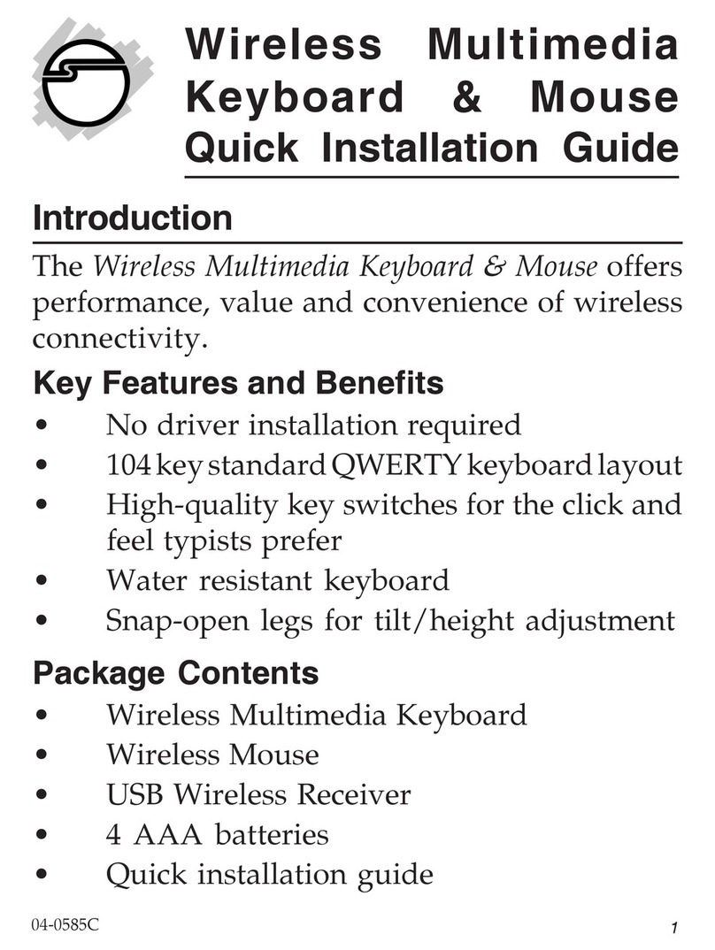 SIIG 04-0585C Quick install guide